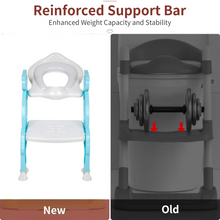 2 In 1 Potty Training Toilet Seat with Step Stool Ladder For Toddlers