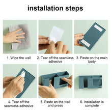 Wall Mounted Multi-Purpose Storage Holder – Mobile and Remote Control Organizer (1 Pc)