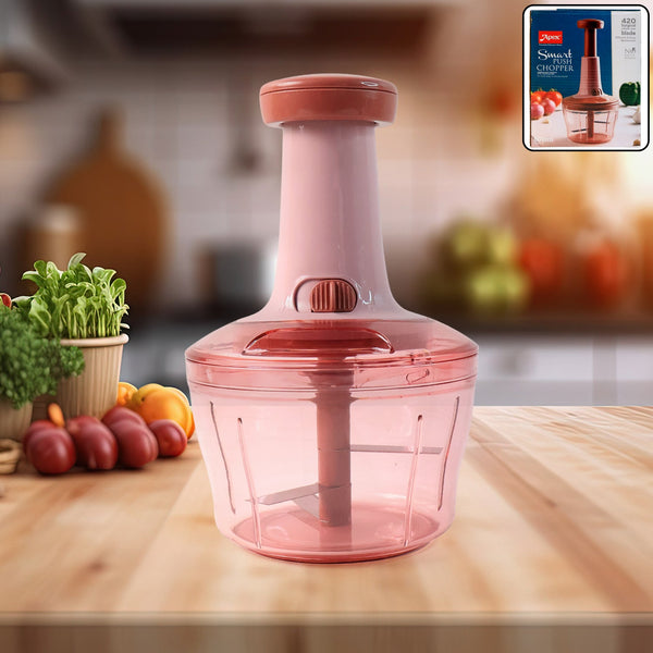 Apex Smart Manual Vegetable & Fruit Chopper with 800 ML Capacity